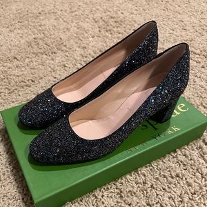 Kate Spade Sparkle Block Heel